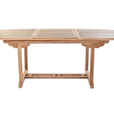 Tavolo da Pranzo in Teak 180X120X75 Allungabile 240 MB193186