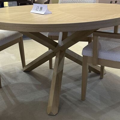 RUBBER WOOD TABLE 137X137X75 MB211725