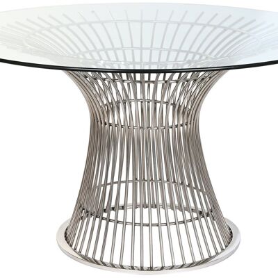 ROUND DINING TABLE STEEL 130X130X75 MB202978