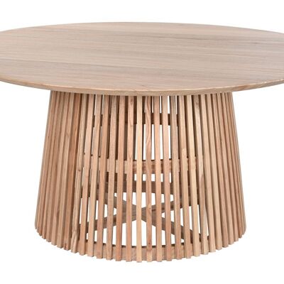 Mesa Redonda Comedor Mindi 150X150X75 Natural MB210700