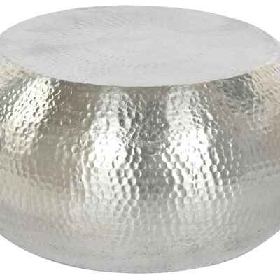 ALUMINUM COFFEE TABLE 60X60X30 SILVER MB208768
