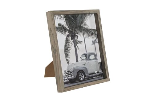 Marco Foto 20X25 Mdf Cristal 21,5X2,5X26,5 Gris MF210730