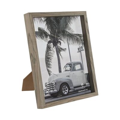 Portafoto 20X25 Mdf Vetro 21,5X2,5X26,5 Grigio MF210730