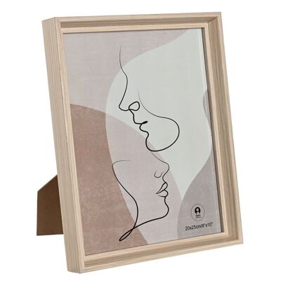 Marco Foto 20X25 Mdf Cristal 21,5X3X26,5 Natural MF212008