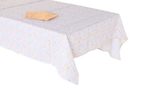 MANTEL SET 5 ALGODON 150X150X0,5 180GSM MULTICOLOR PC204242