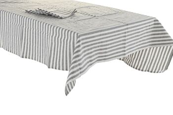 NAPPE SET 5 COTON 150X150X0,5 200GSM RAYURES PC201928 1