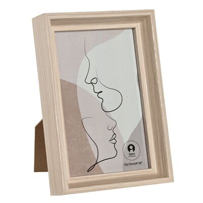 Marco Foto 10X15 Mdf Cristal 11,5X3X16,5 Natural MF212005