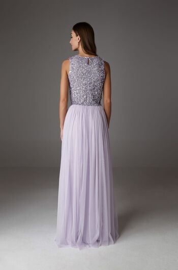 JUPE MAXI INES LILAS 2