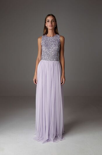 JUPE MAXI INES LILAS 3