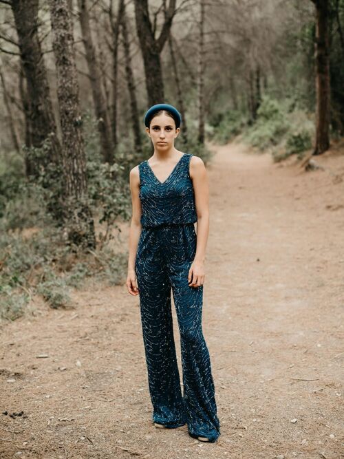 ALBA JUMPSUIT TEAL