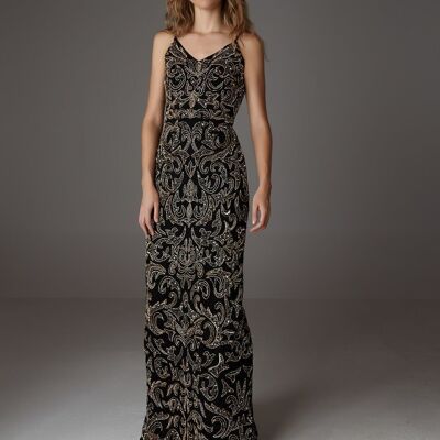 DIANA MAXI BLACK/GOLD