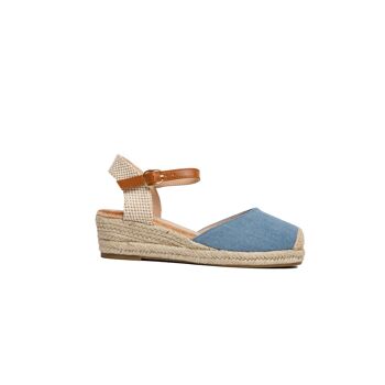 Sandales compensées/ Espadrilles 23