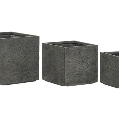 VASO SET 3 MAGNESIA FIBRA DI VETRO 44,5X44,5X43 MC211100