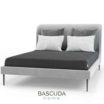 Bascuda Accueil | Drap-housse en coton - Lit King Size - 150CM 1