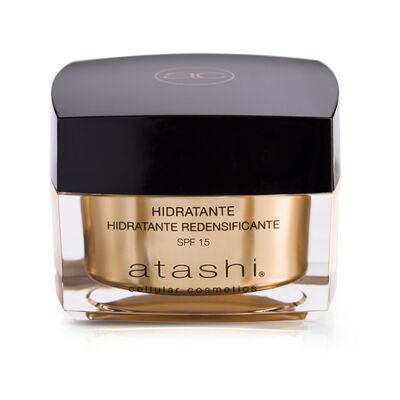 ATASHI CREMA DE DÍA ANTIEDAD HIDRATANTE REDENSIFICANTE SPF 15 50 ML,