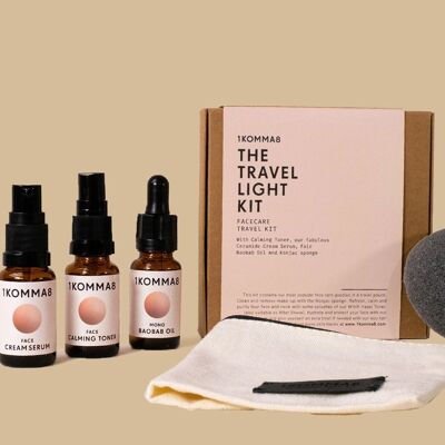 Coffret cadeau, coffret d'essai « Travel Light »