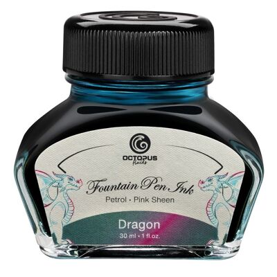 Fountain pen ink Sheen, Dragon, petrol, 30 ml