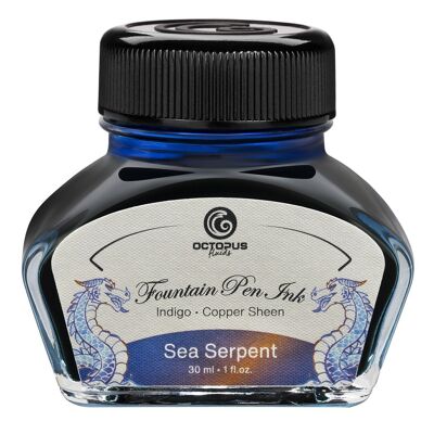 Fountain pen ink Sheen, Sea Serpent, blue, 30 ml