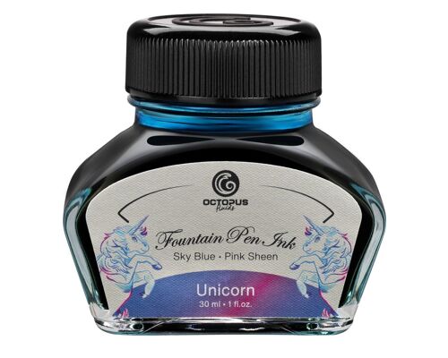 Füllhaltertinte Sheen, Unicorn, Blau, 30 ml