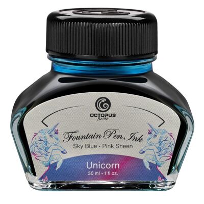 Encre pour stylo plume Sheen, Licorne, bleu, 30 ml