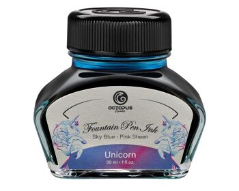 Encre pour stylo plume Sheen, Licorne, bleu, 30 ml 1