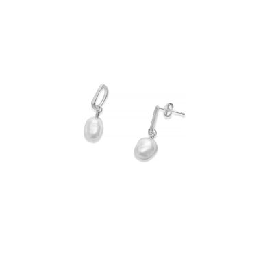 Silver Hepburn Earrings