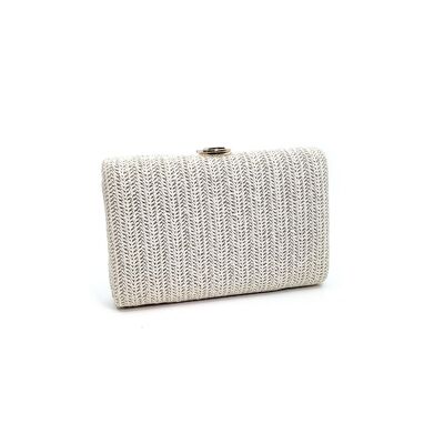 HOLIDAY CLUTCH WHITE