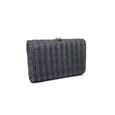 CLUTCH VACACIONES NEGRO