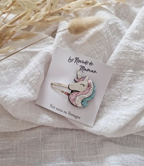 Barrette Licorne