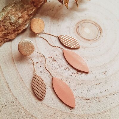 Boucles d'oreilles légères LES COCOTTES Melon