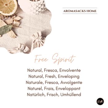 Hogar_FREE SPIRIT_Sachet désodorisant aux perles aromatiques pour placards et tiroirs 2