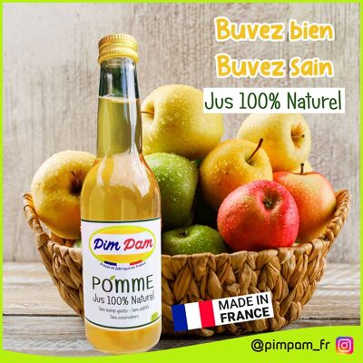Pim Pam 100% Natural Apple Juice 33 cl