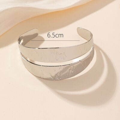 Stainless Steel Cuff Bracelet 24BRA001