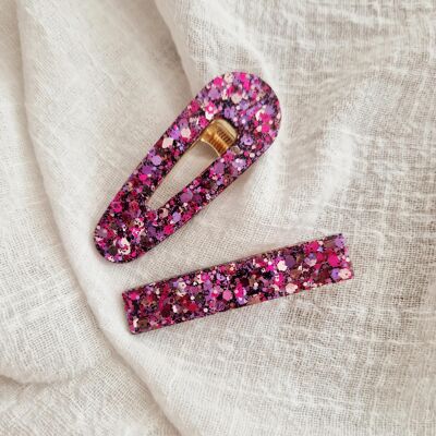 Barrette Pink/purple