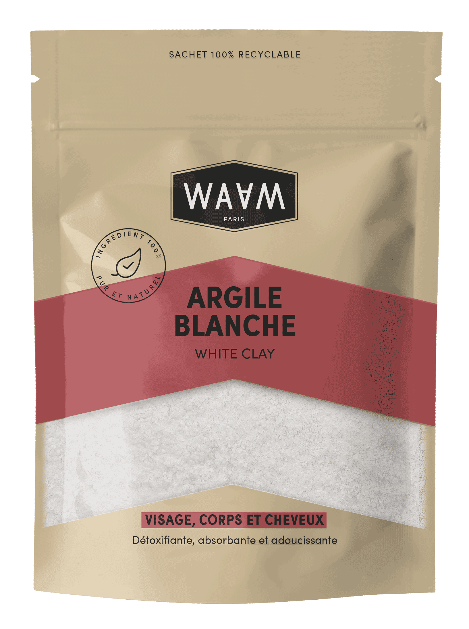 White Kaolinite Clay