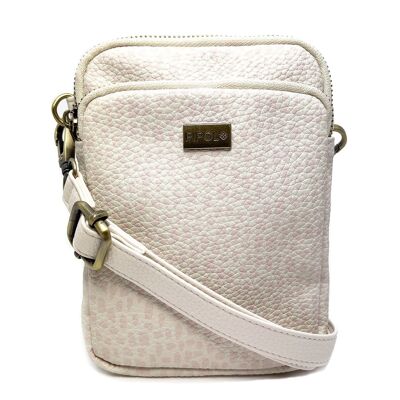 TRIPLE ZIP POIS ROSE