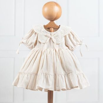 Un paquet de quatre tailles parfaites pour Pâques et l'Aïd, ensemble de robes classiques pour filles de 6 à 18 mois 3