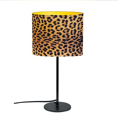 Lampada da tavolo leopardo