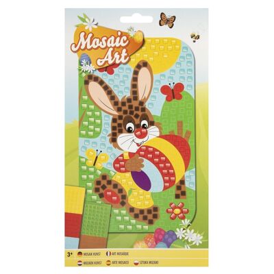 Set creativo per Pasqua "Coniglietto" - Mosaico