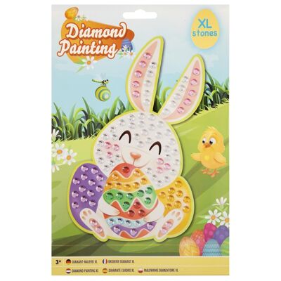 Diamond painting "Easter Bunny", Round Drills