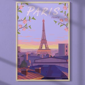 Affiche illustration de Paris 4