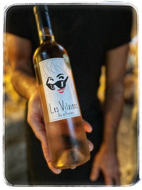 Nouveau ! Les Vilaines 2023 - 75 cl Vin rosé Coteaux d'Aix en Provence