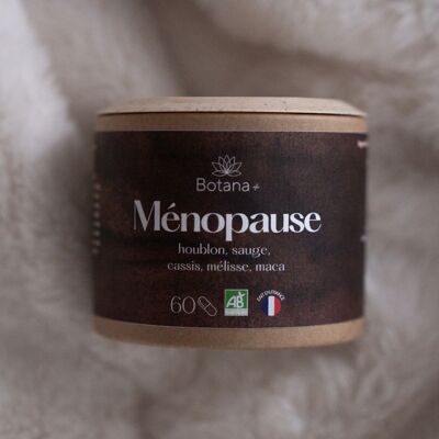 Complément "Ménopause" Bio - Maca, Sauge, Houblon, Cassis