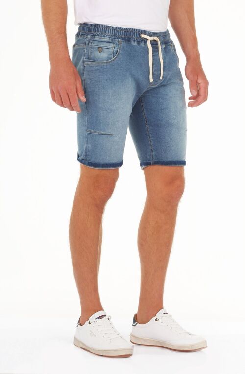 Bermuda Jog Jeans Bleach.