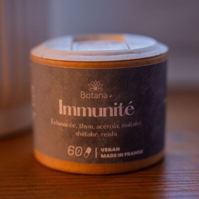 „Immunitäts“-Ergänzungsmittel – Echinacea, Thymian, Acerola, Maitake, Shiitake, Reishi