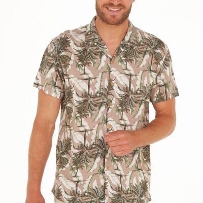Viscose Palm Tree Shirt