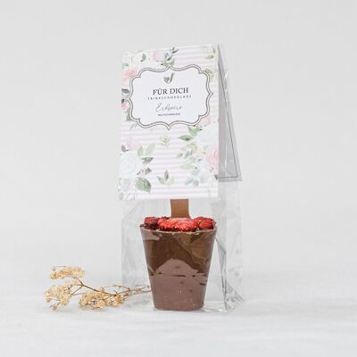 Trinkschokolade Erdbeer "Für dich"