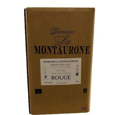 BIB Domaine Montaurone IGP Méditerranée Vin rouge BIO