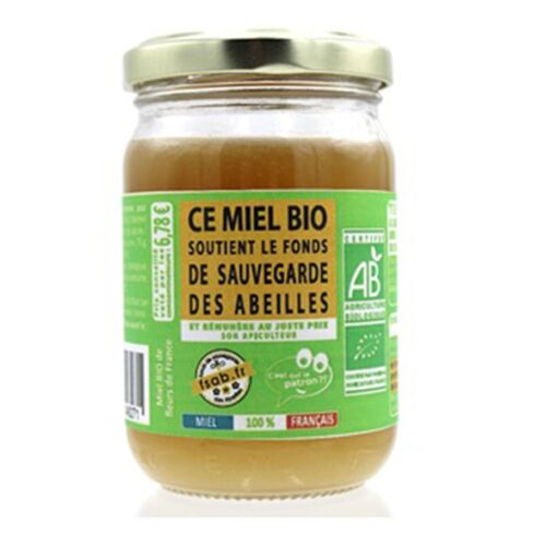 Miel de Fleurs de France BIO 250g - C'EST QUI LE PATRON