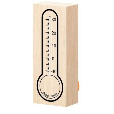 Stempel „Thermometer“.
